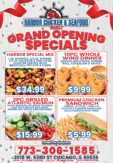Harbor Chicken & Seafood Market Photo Menu 5