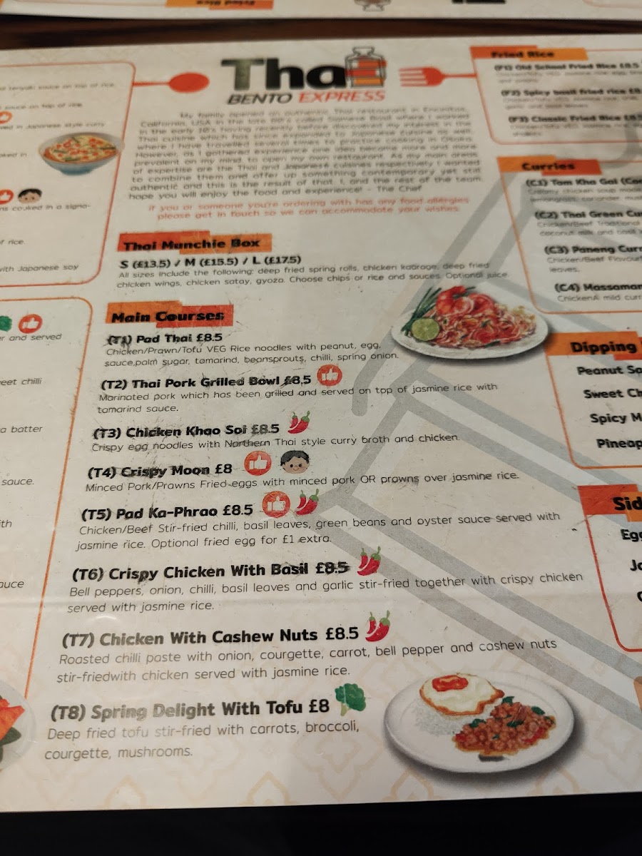Thai Bento Express Photo Menu 5