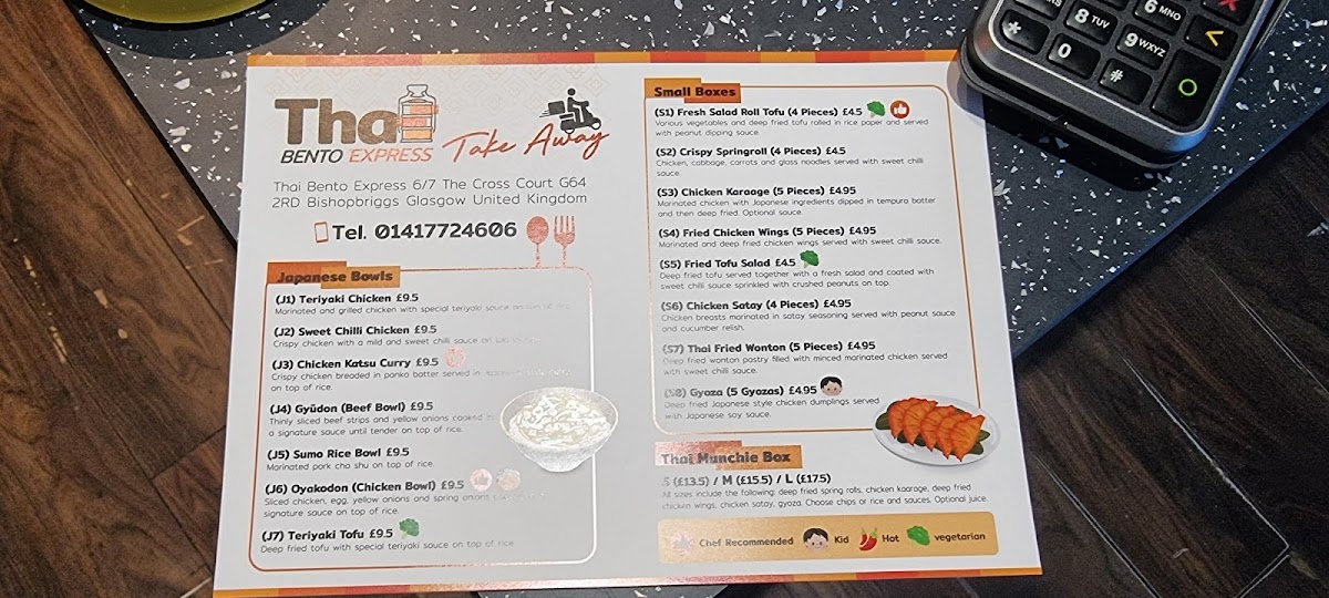 Thai Bento Express Photo Menu 7