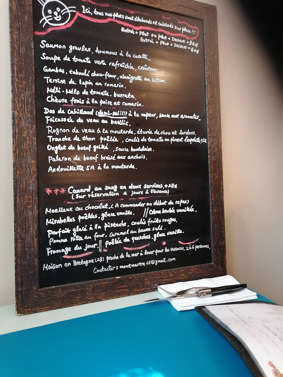 Le Bistrot du Maquis Photo Menu 4