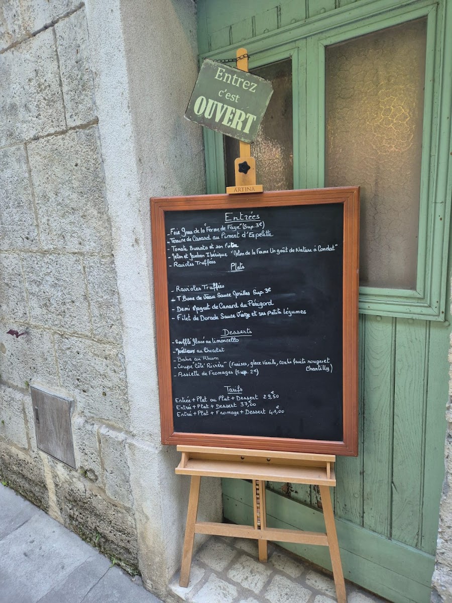 Restaurant Côté Rivière Photo Menu 3