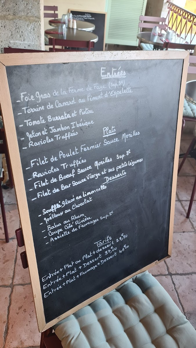 Restaurant Côté Rivière Photo Menu 4
