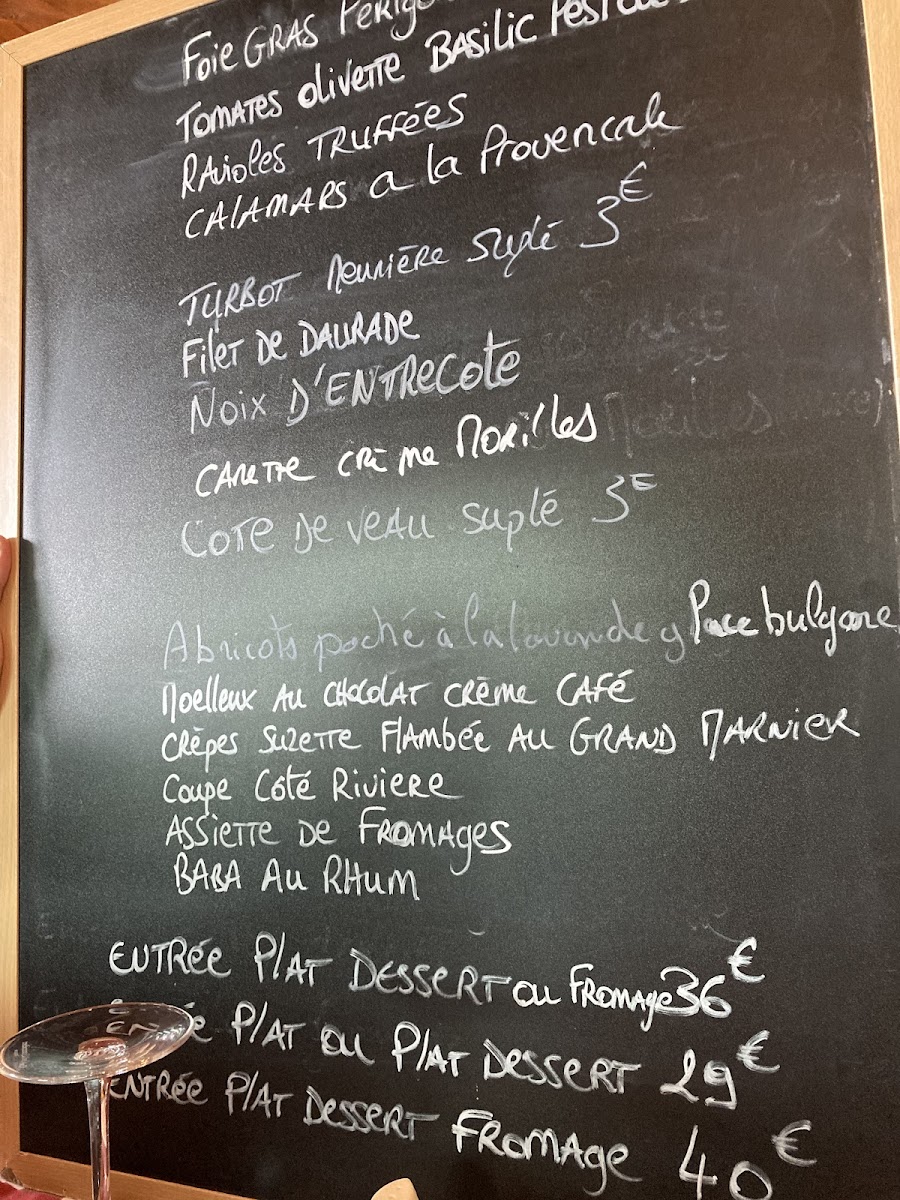 Restaurant Côté Rivière Photo Menu 8