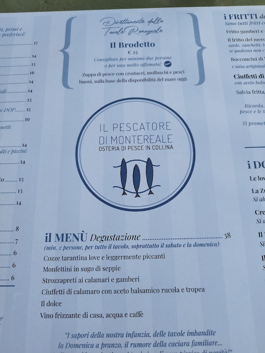 Il Pescatore di Montereale Photo Menu 5