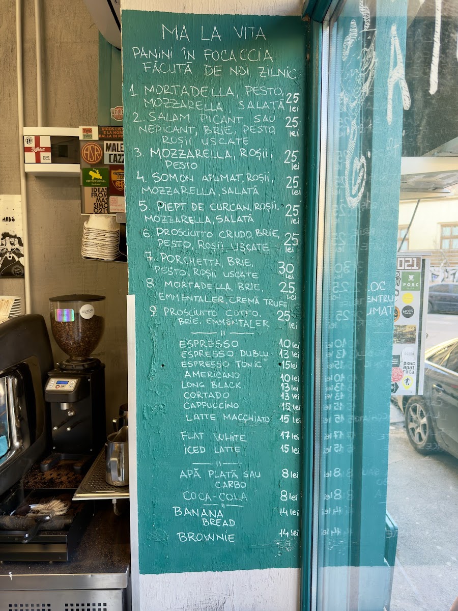 Ma La Vita - caffè e panini Photo Menu 1
