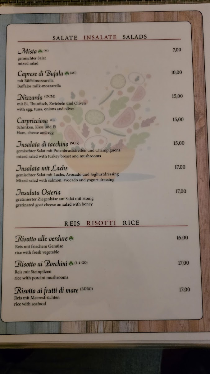 Osteria BellaVista mittenwald Photo Menu 10
