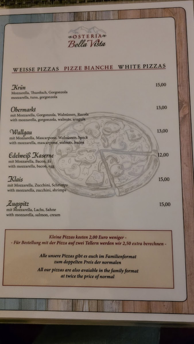 Osteria BellaVista mittenwald Photo Menu 7