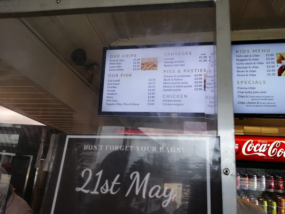 Quality Fish & Chips Photo Menu 2