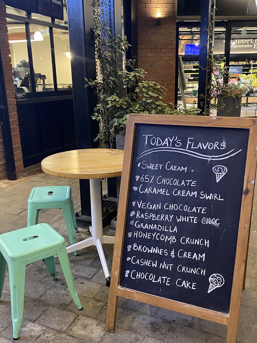 The Creamery Café Newlands Photo Menu 1