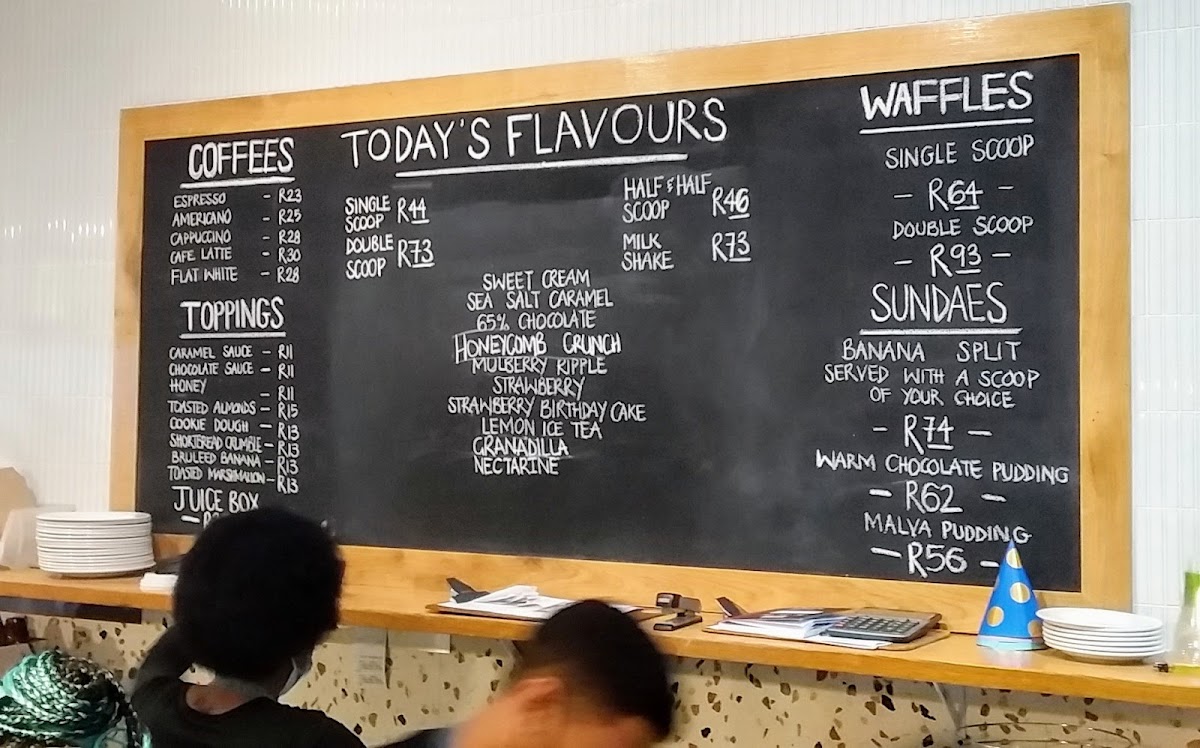 The Creamery Café Newlands Photo Menu 2