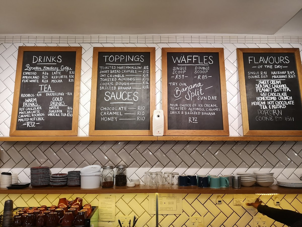 The Creamery Café Newlands Photo Menu 3