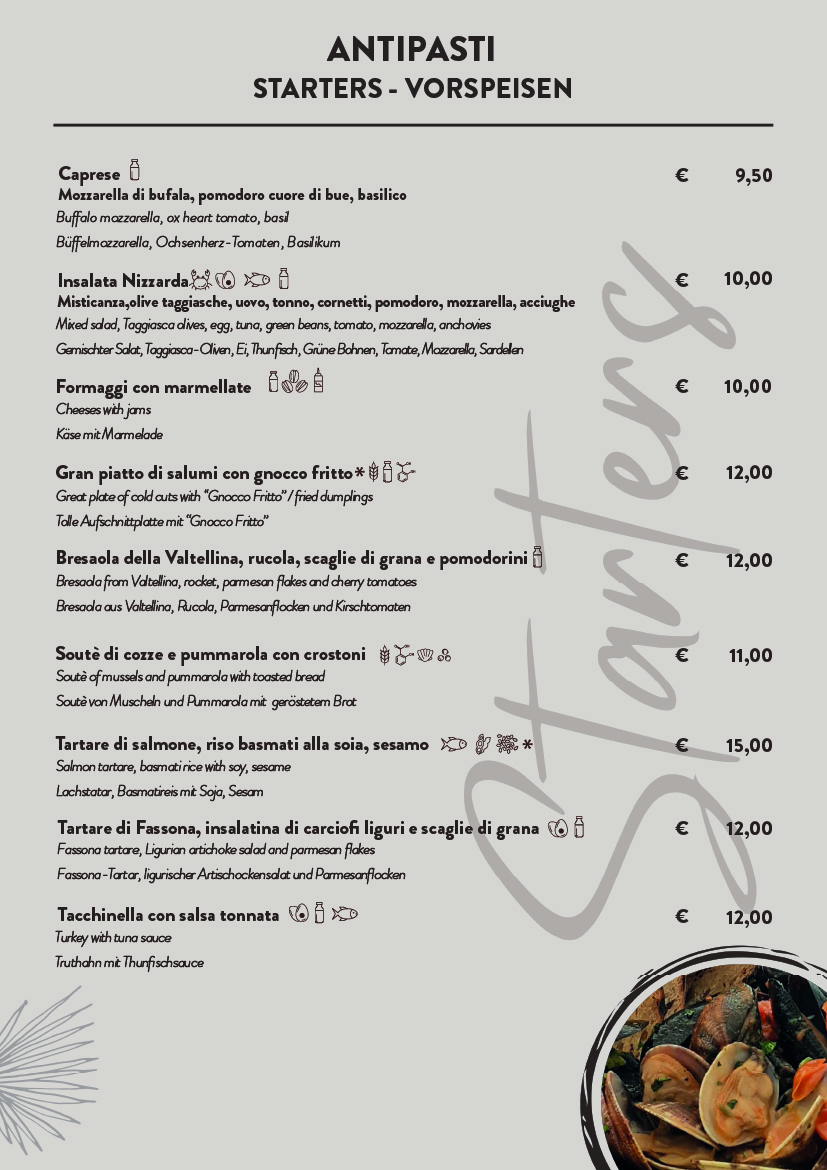 Ristorante Sereno Photo Menu 2