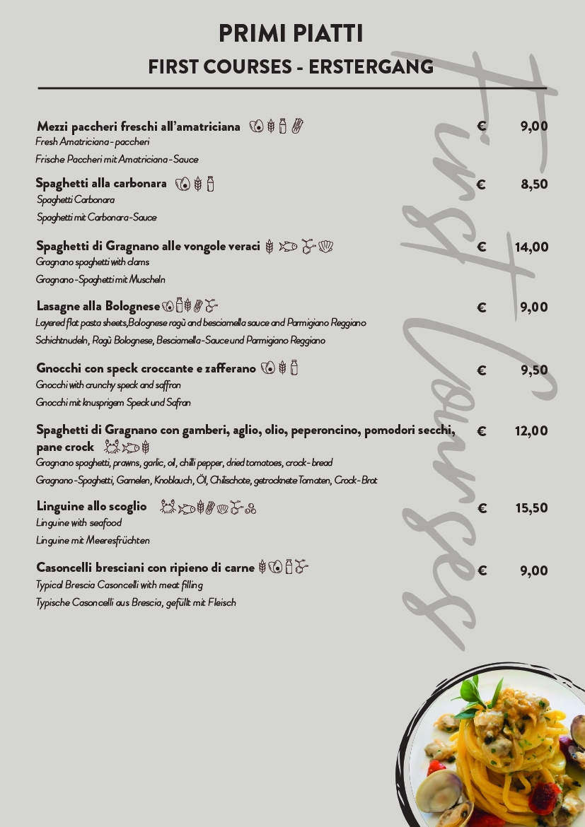 Ristorante Sereno Photo Menu 3