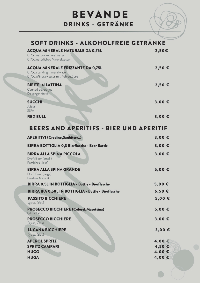 Ristorante Sereno Photo Menu 5