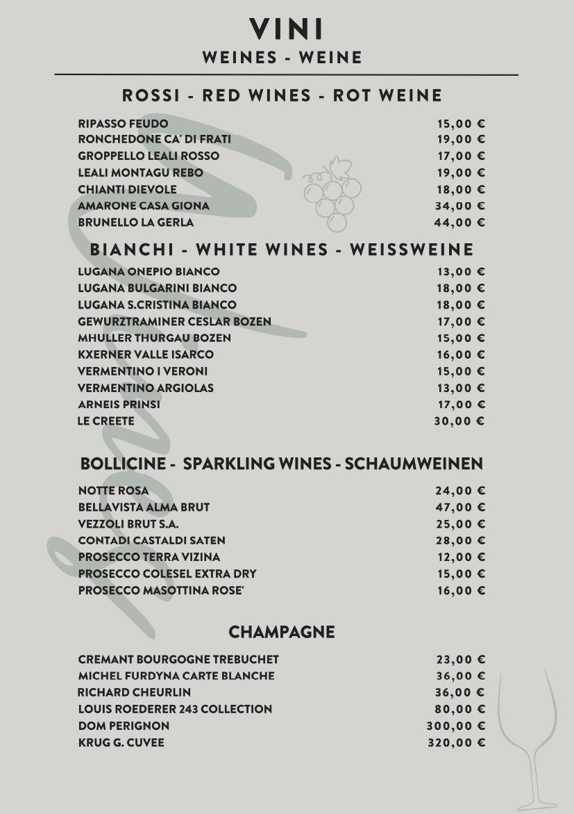 Ristorante Sereno Photo Menu 6