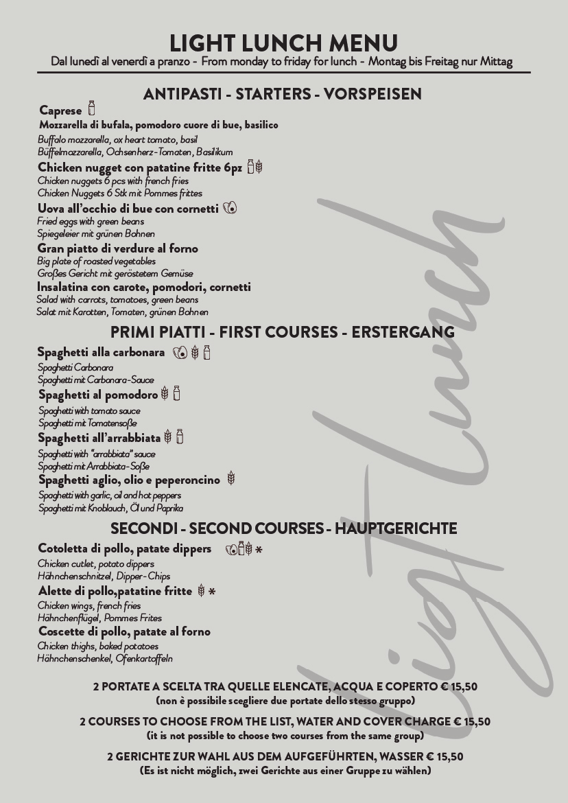 Ristorante Sereno Photo Menu 8
