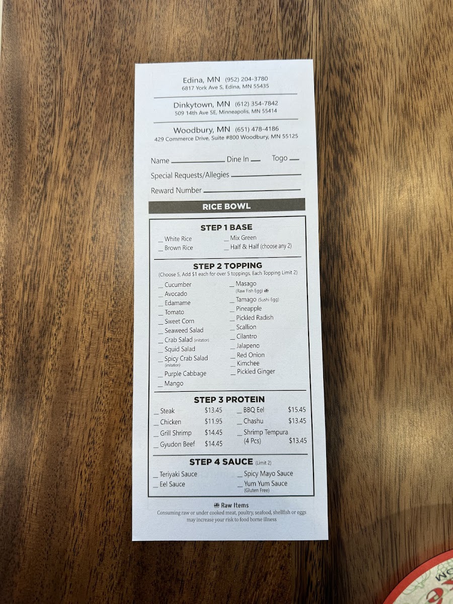 JJ'S POKE BOWL Photo Menu 10