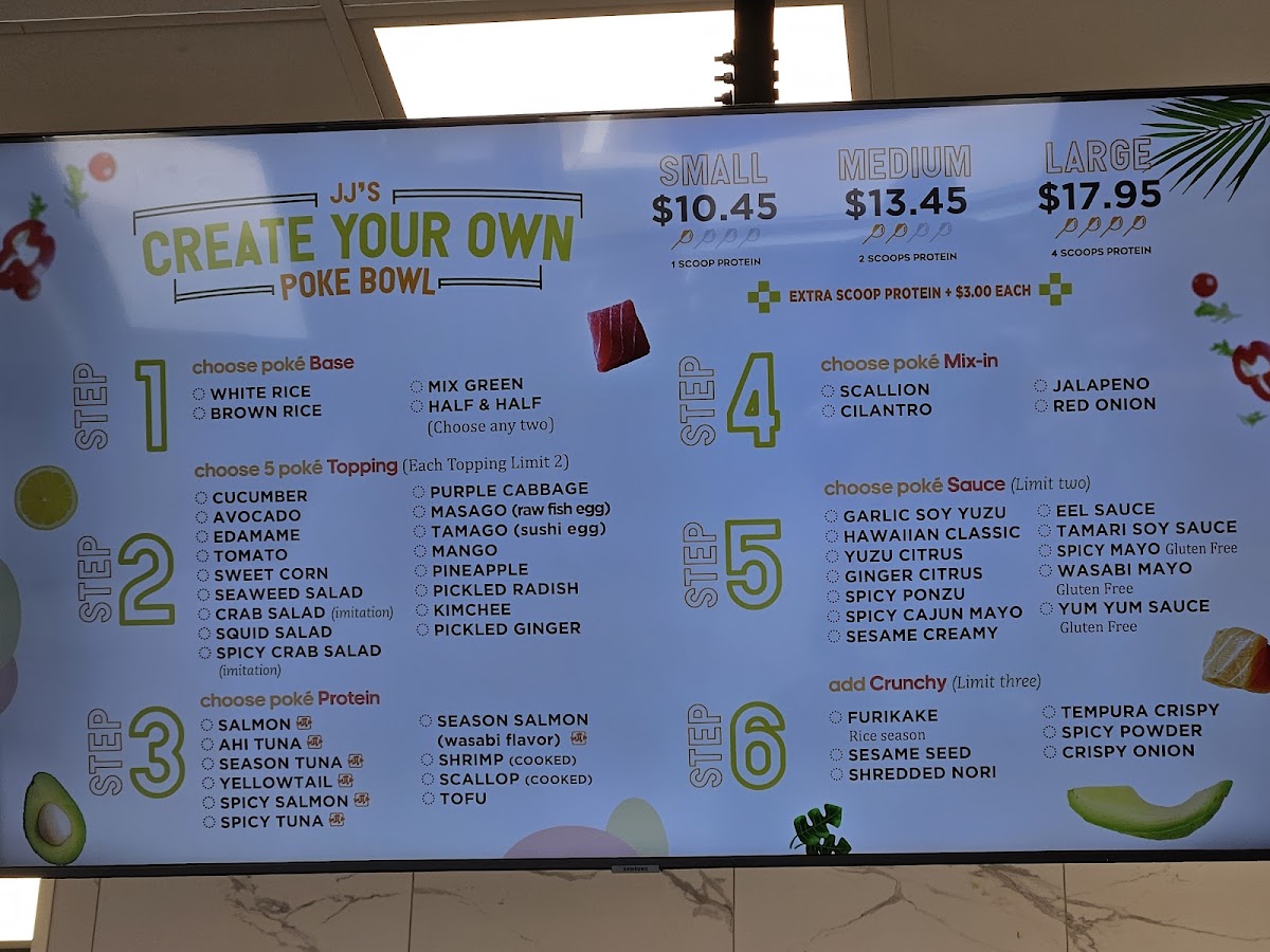 JJ'S POKE BOWL Photo Menu 5