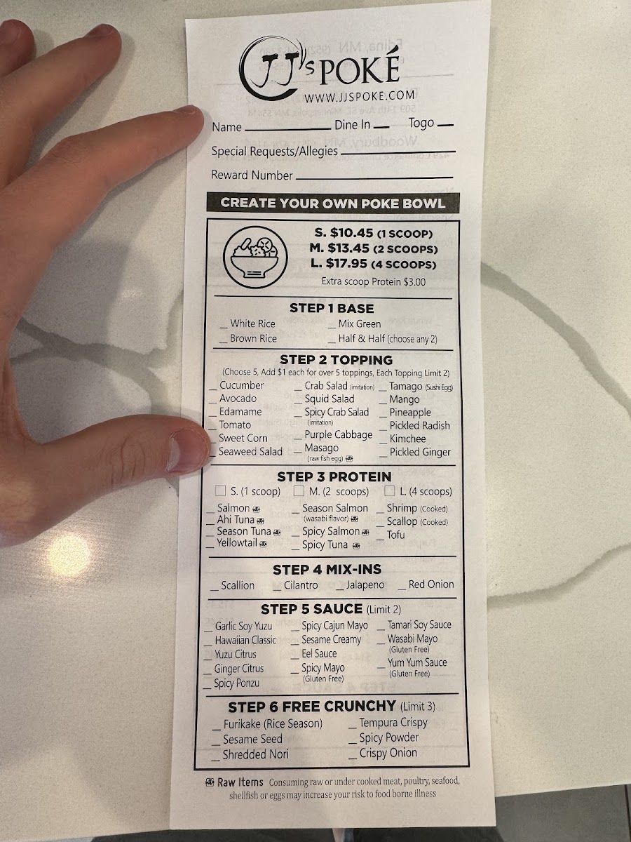JJ'S POKE BOWL Photo Menu 6