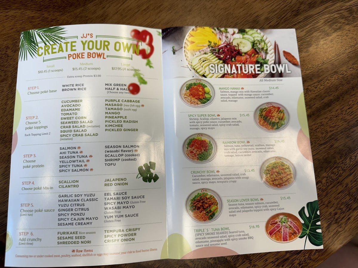 JJ'S POKE BOWL Photo Menu 8