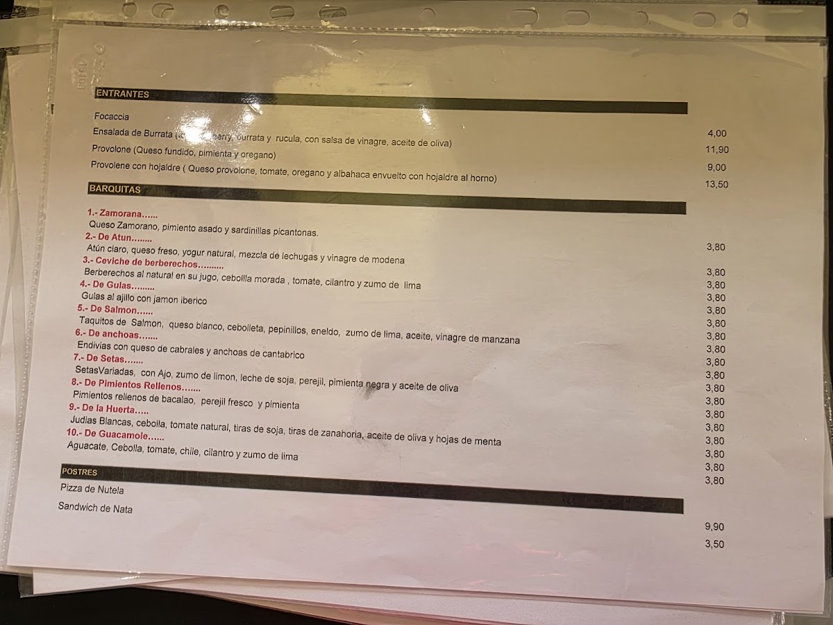 Pizza Nonna Majadahonda Photo Menu 1