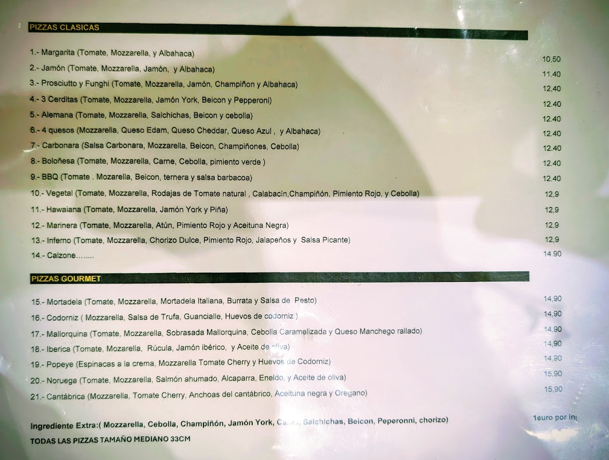 Pizza Nonna Majadahonda Photo Menu 2