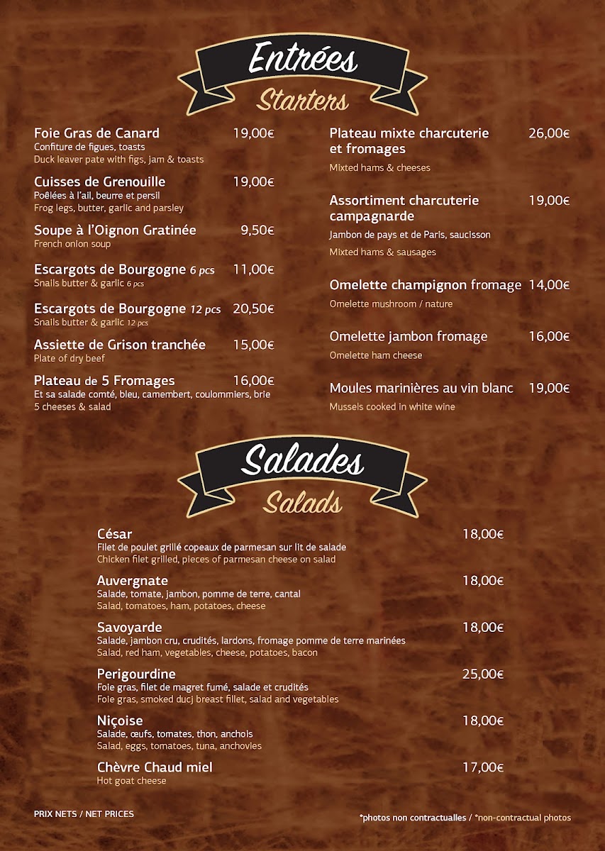 BISTROT 20 / LE VINGT Photo Menu 8