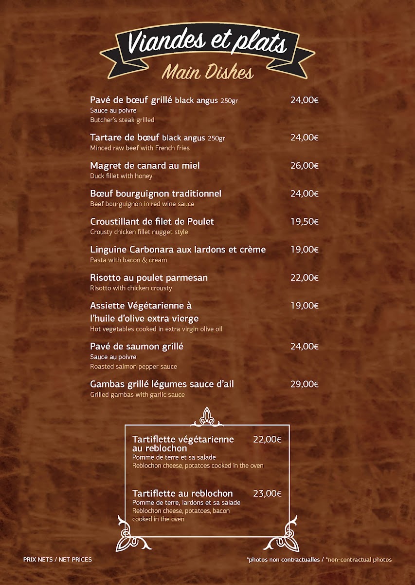 BISTROT 20 / LE VINGT Photo Menu 9
