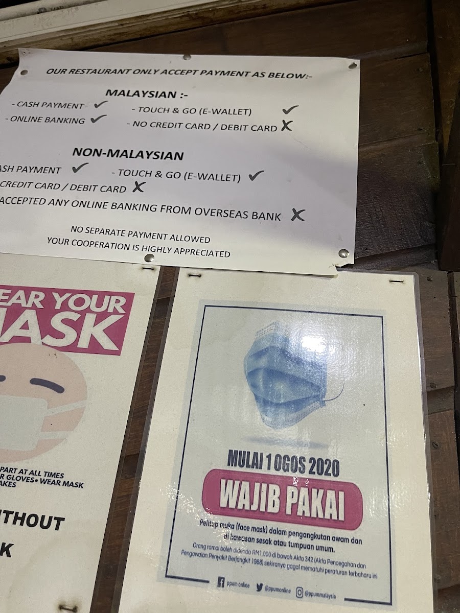 Restoran Yeo Sekeluarga Photo Menu 2