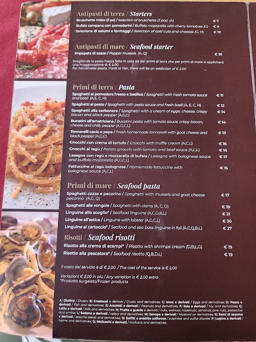 Vinsanto Vino & Cucina Photo Menu 1
