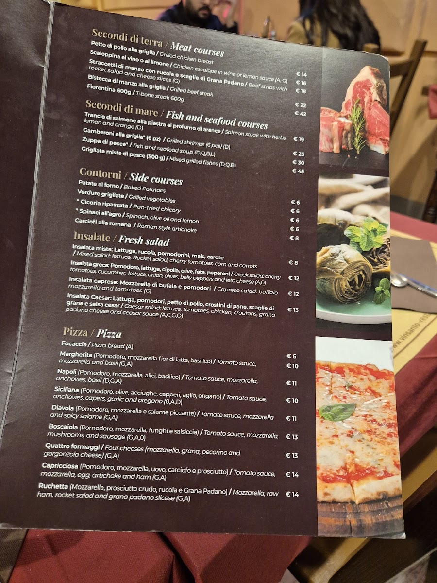 Vinsanto Vino & Cucina Photo Menu 4