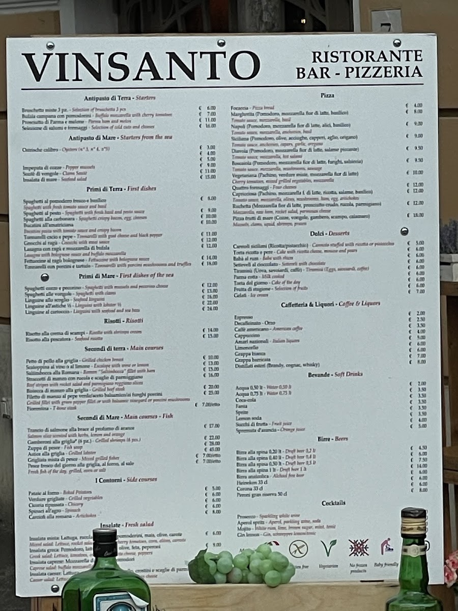 Vinsanto Vino & Cucina Photo Menu 5