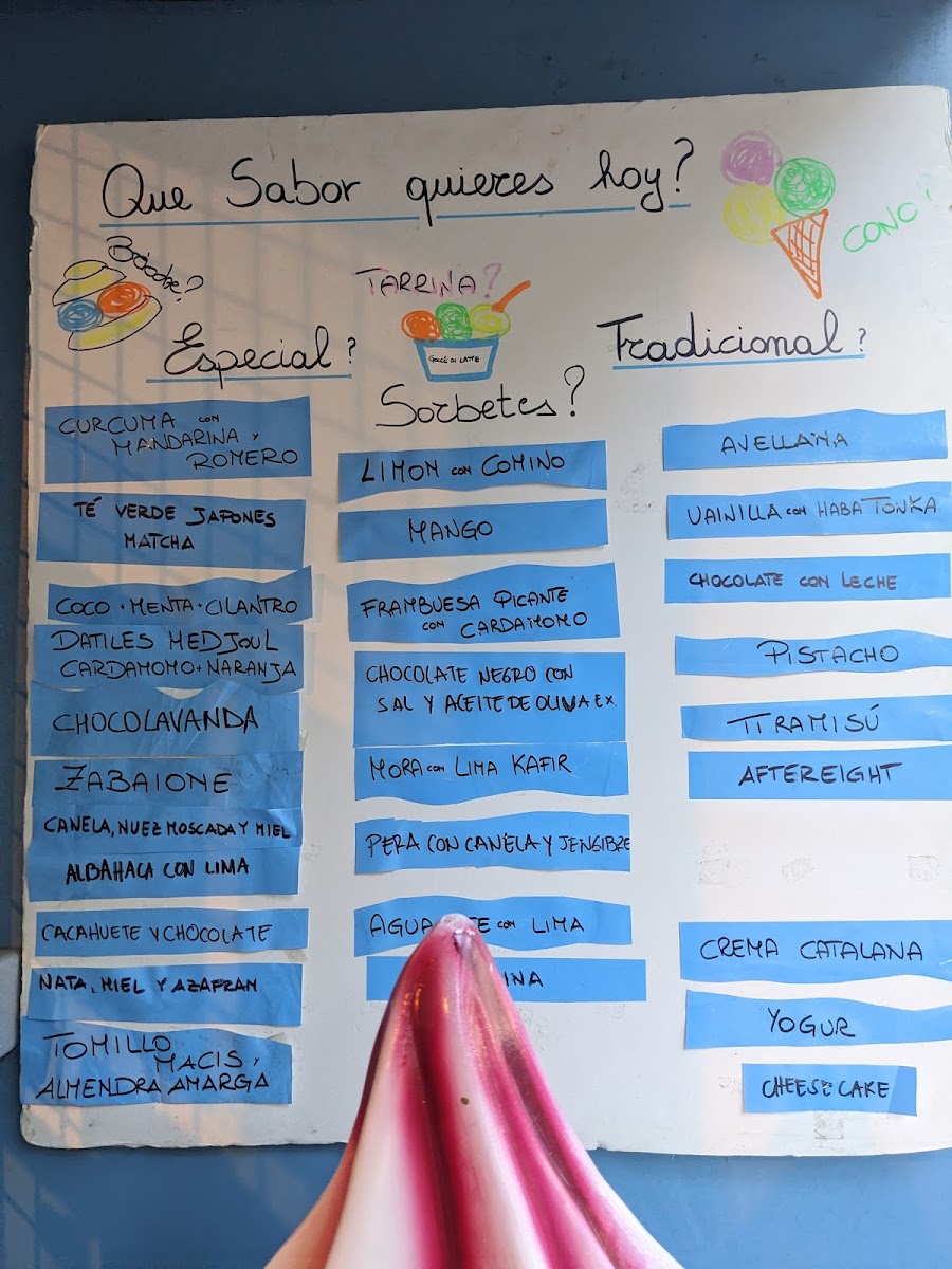 Gocce di latte Photo Menu 6