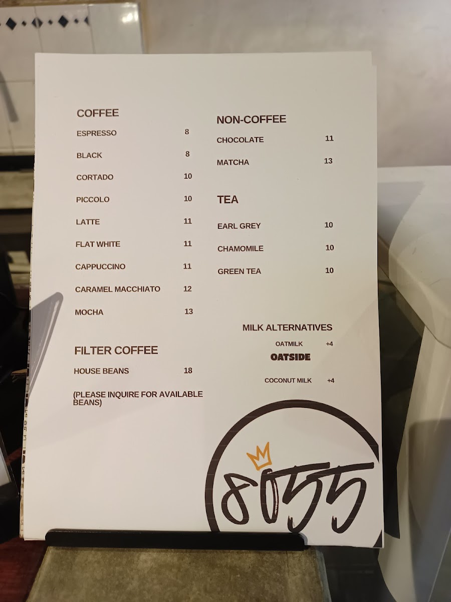 8055 Coffee Photo Menu 4
