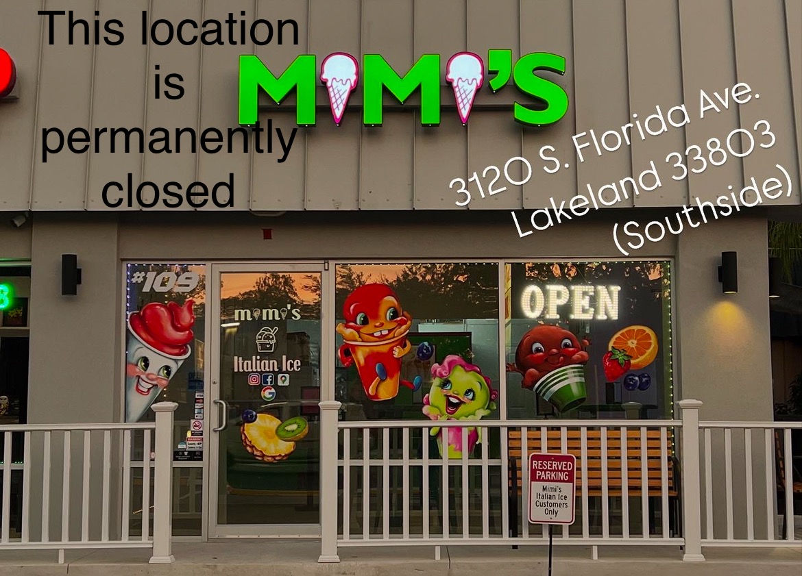 Mimi's Italian Ice & DF,GF, Vegan Ice Cream