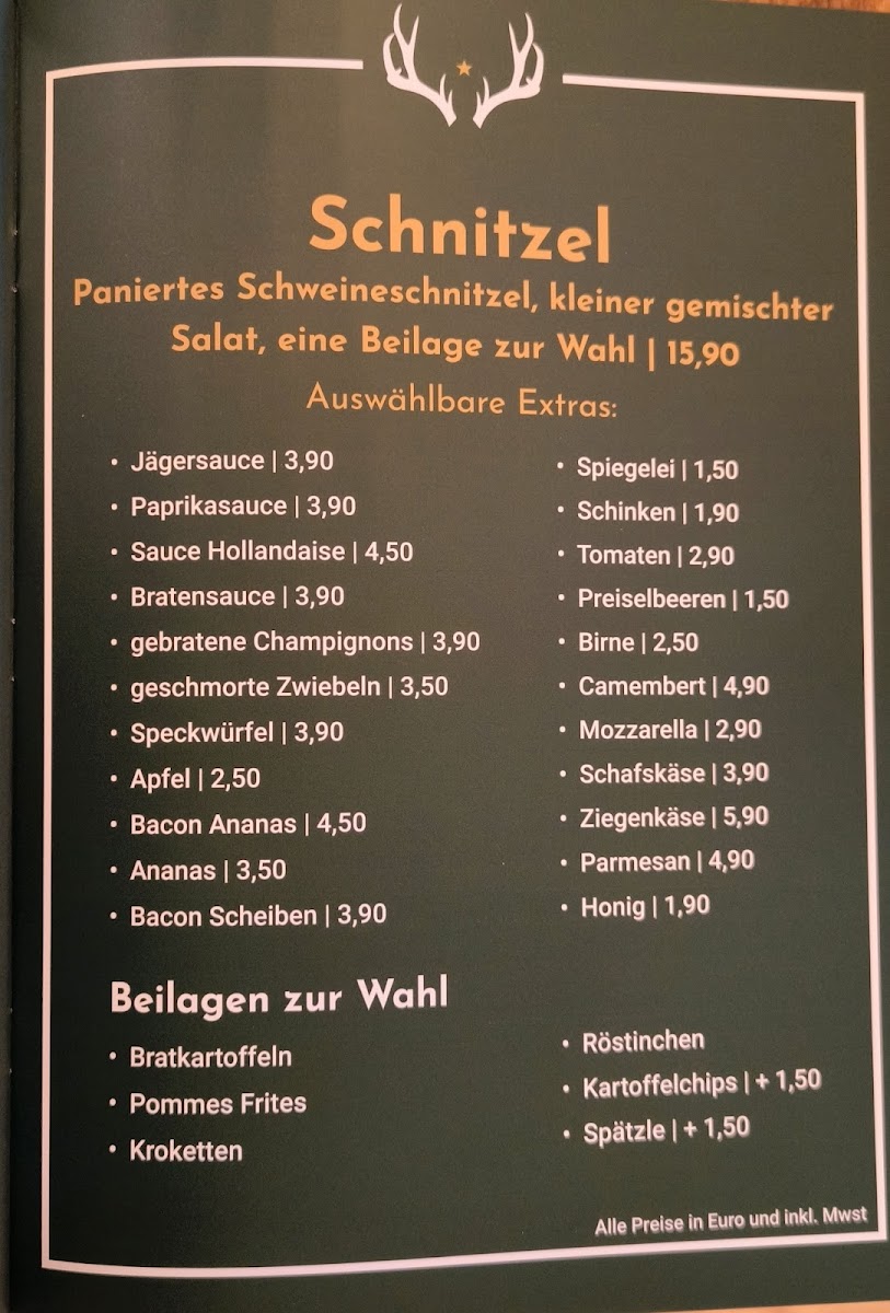 Wirtshaus Hubertus Photo Menu 3