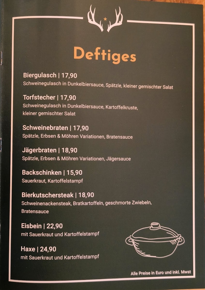 Wirtshaus Hubertus Photo Menu 5