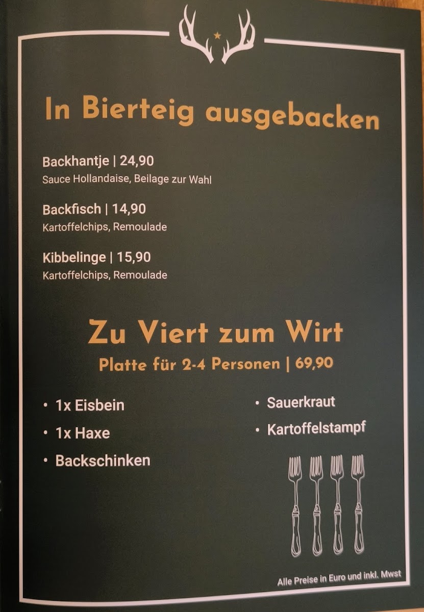 Wirtshaus Hubertus Photo Menu 8
