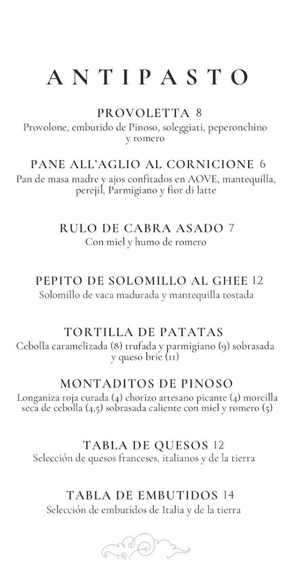 Il Cornicione Photo Menu 1