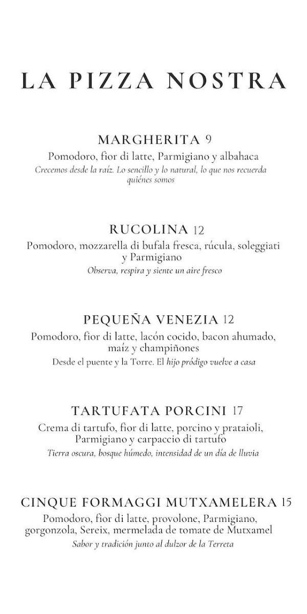 Il Cornicione Photo Menu 2