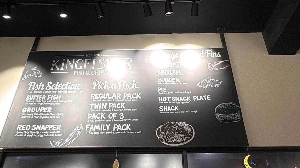 Kingfisher Fish & chips Photo Menu 10