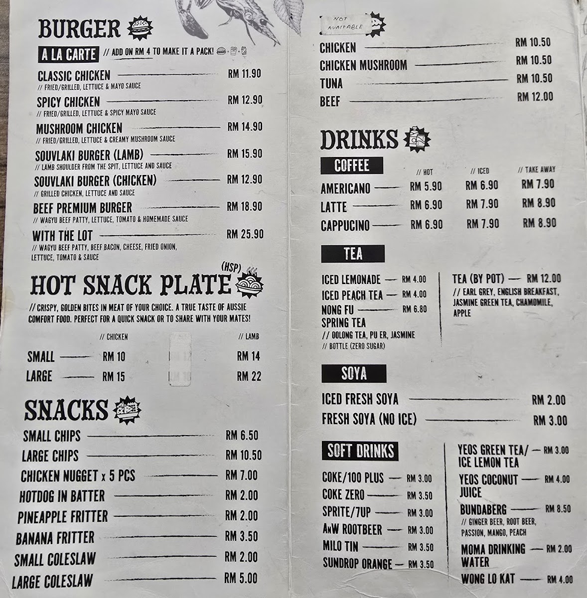 Kingfisher Fish & chips Photo Menu 2