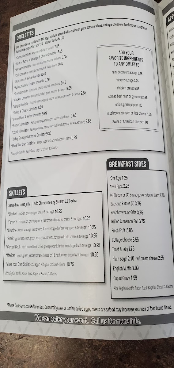 Farmington Diner Photo Menu 9