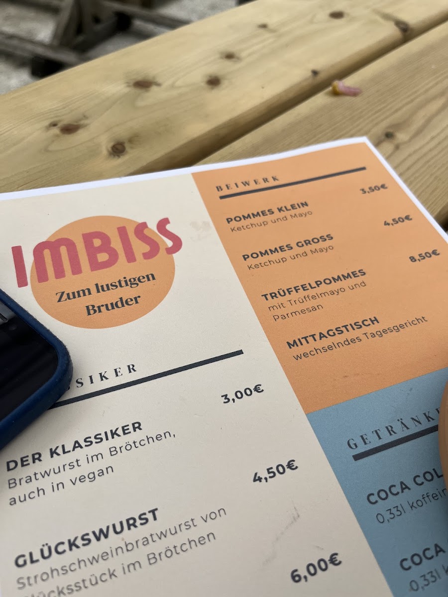 GASTHAUS ZUM LUSTIGEN BRUDER Photo Menu 1