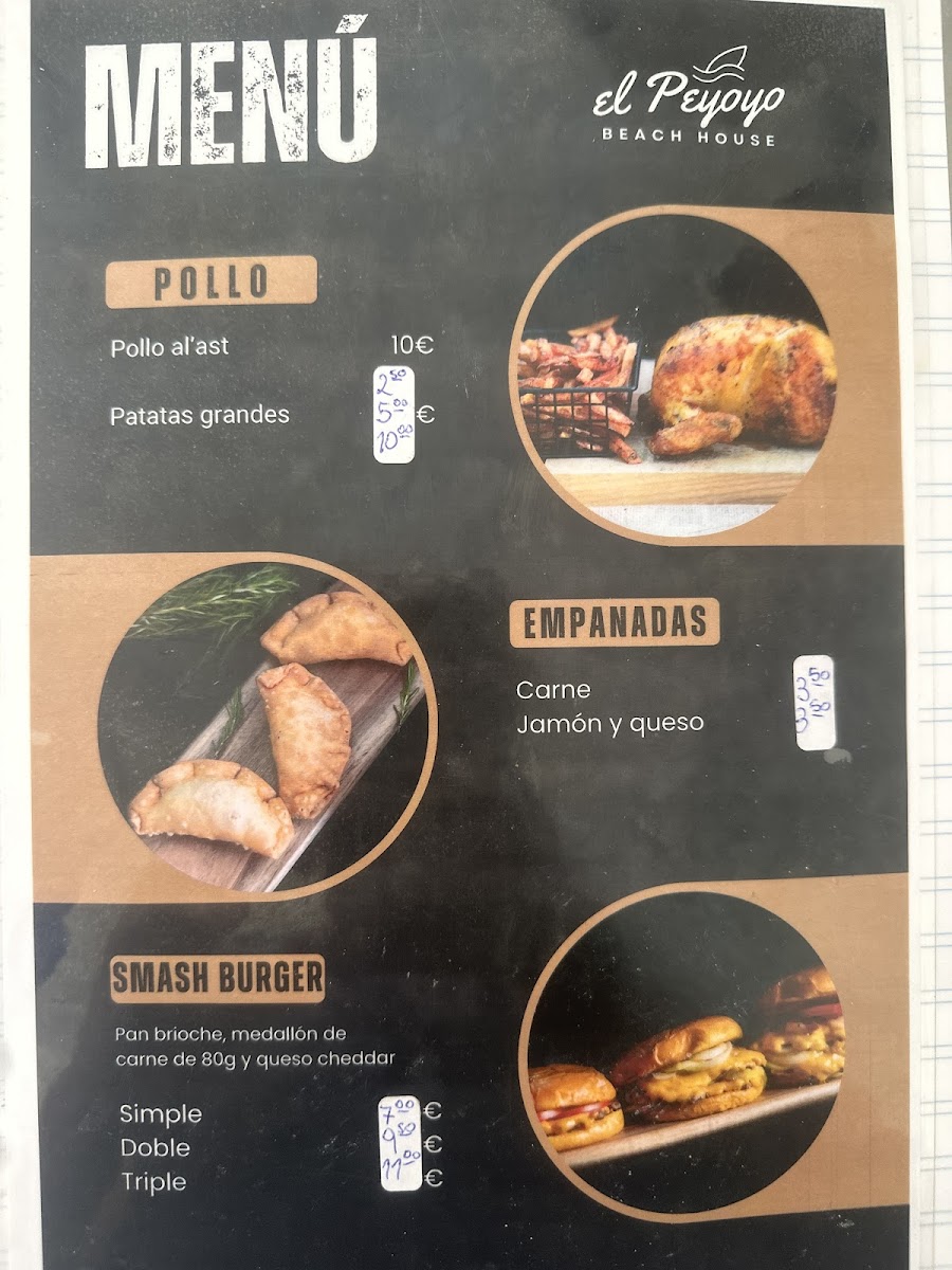 EL PEYOYO Photo Menu 2