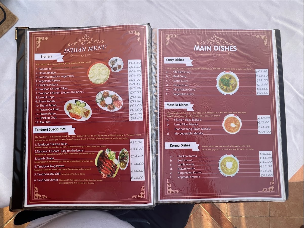 Maharaja Photo Menu 3