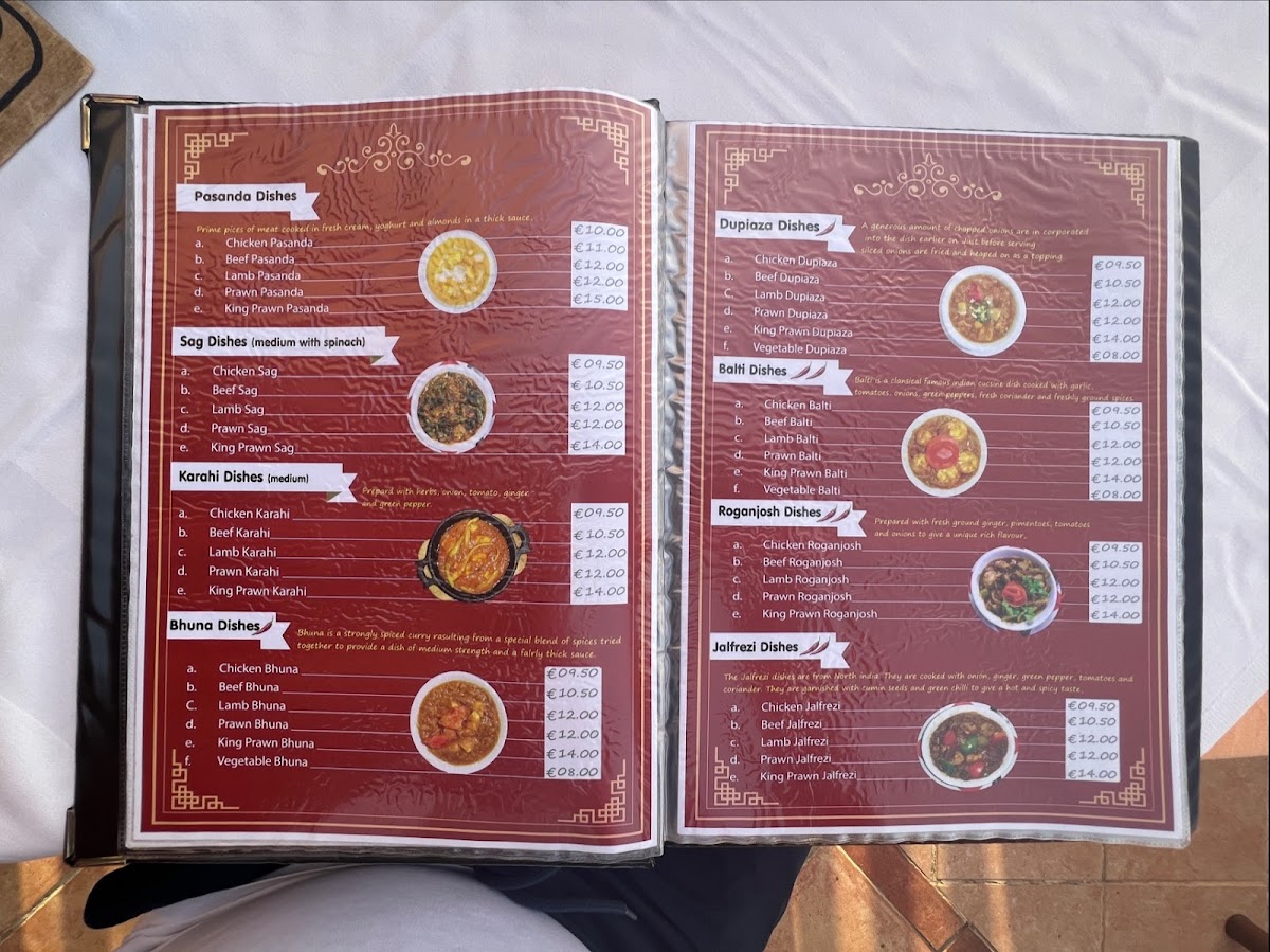 Maharaja Photo Menu 4