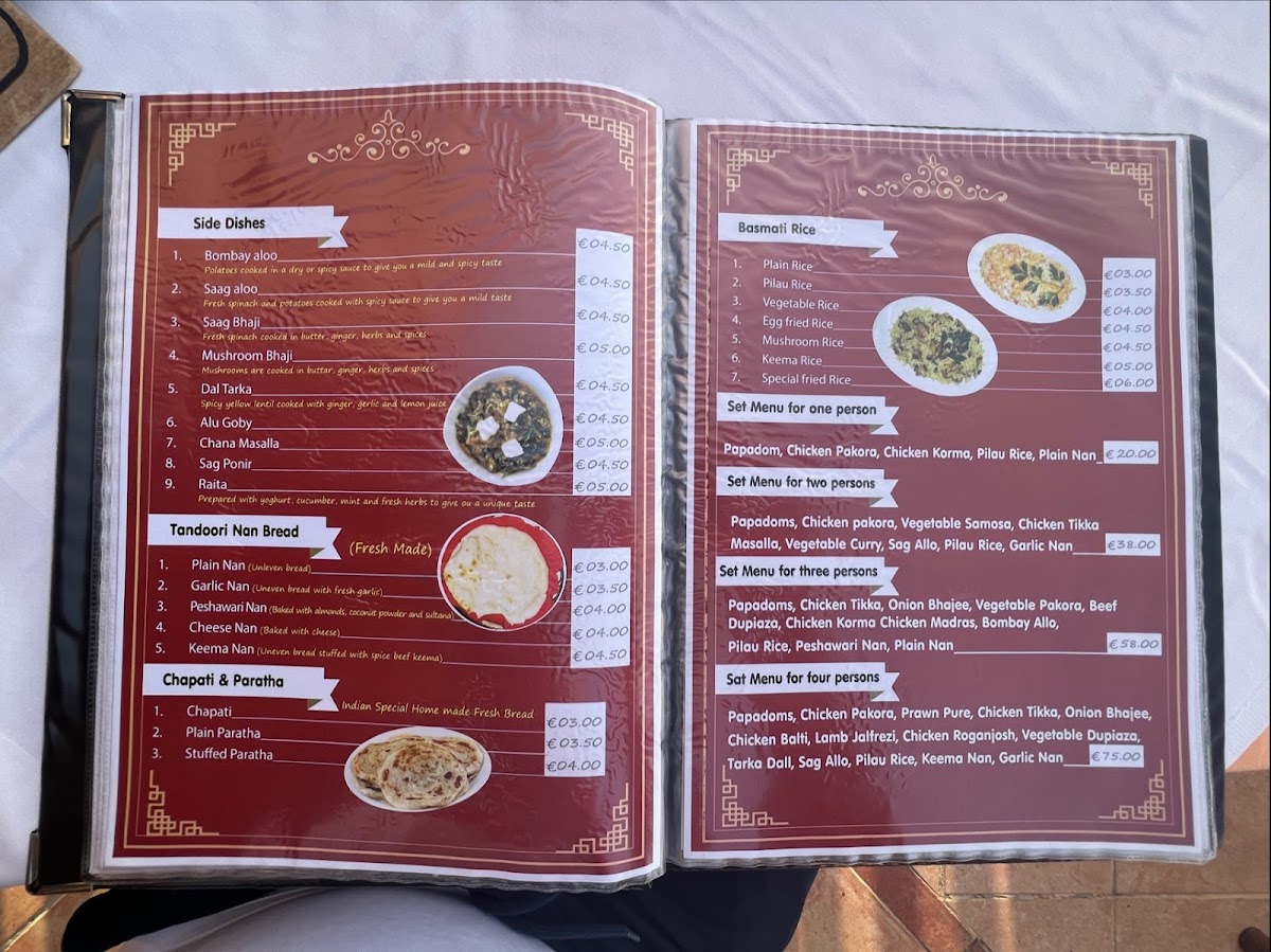 Maharaja Photo Menu 5