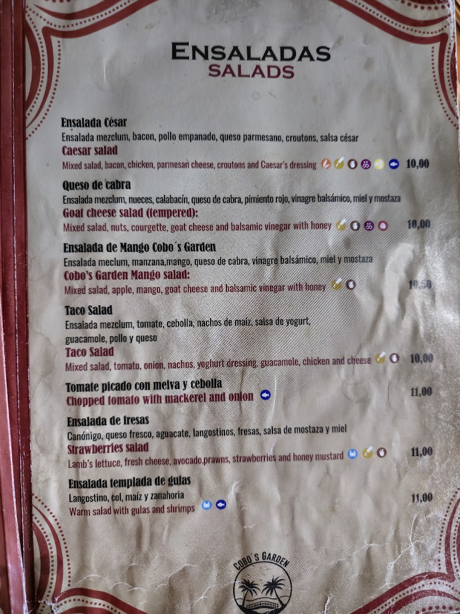 La Mar de Cobo Photo Menu 6