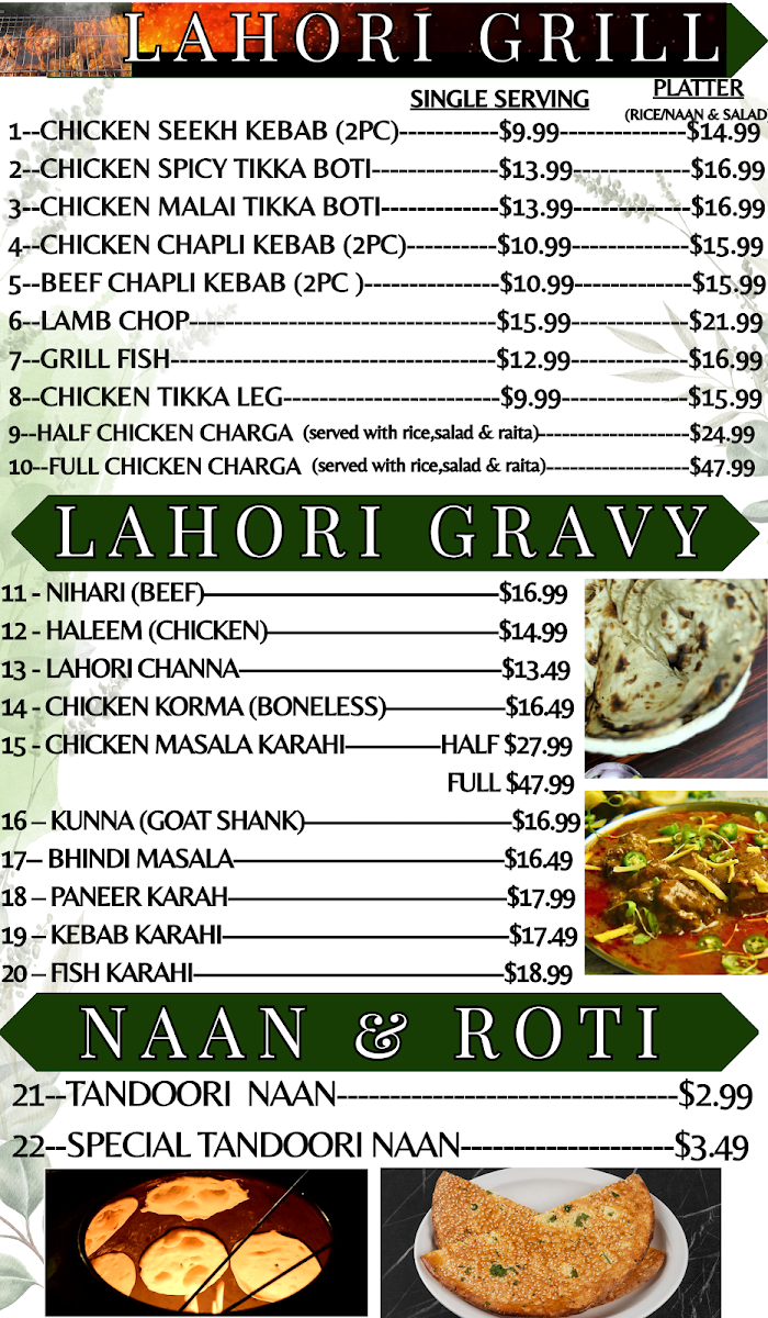 Yum Lahori Grill Photo Menu 4